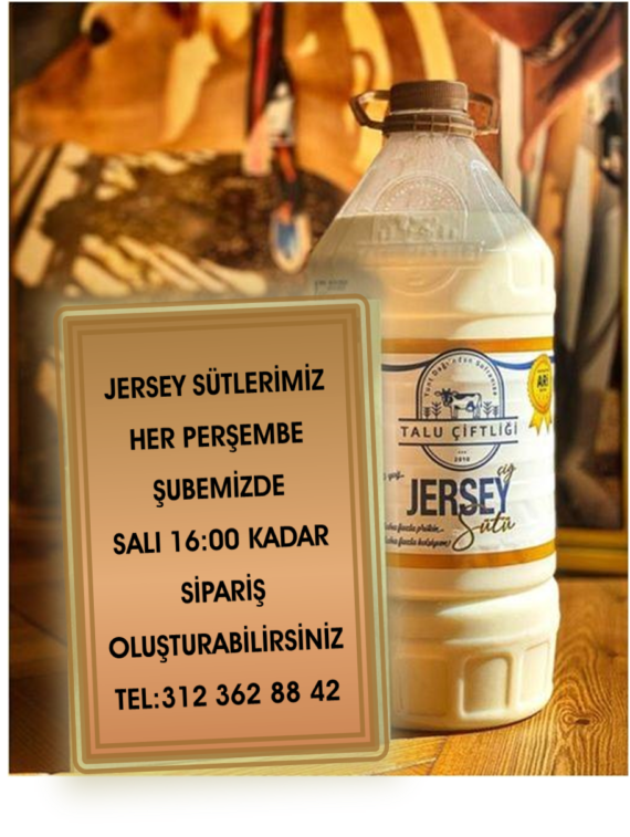 Talu Çiftliği Jersey Süt 2LT