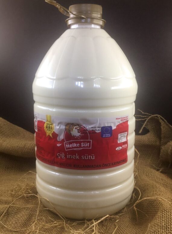 Helke Çiğ Simental İnek Sütü 5LT