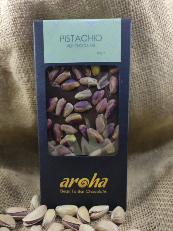 Aroha Antepfıstıklı Sütlü Çikolata - Kakao